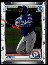 2020 Bowman Chrome Prospects Sherten Apostel #BCP-46