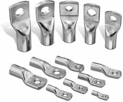 Kabelschuh, Kupferrohrklemme, Ringcrimp, KL-Bereich, Revisionsloch (2er Pack)