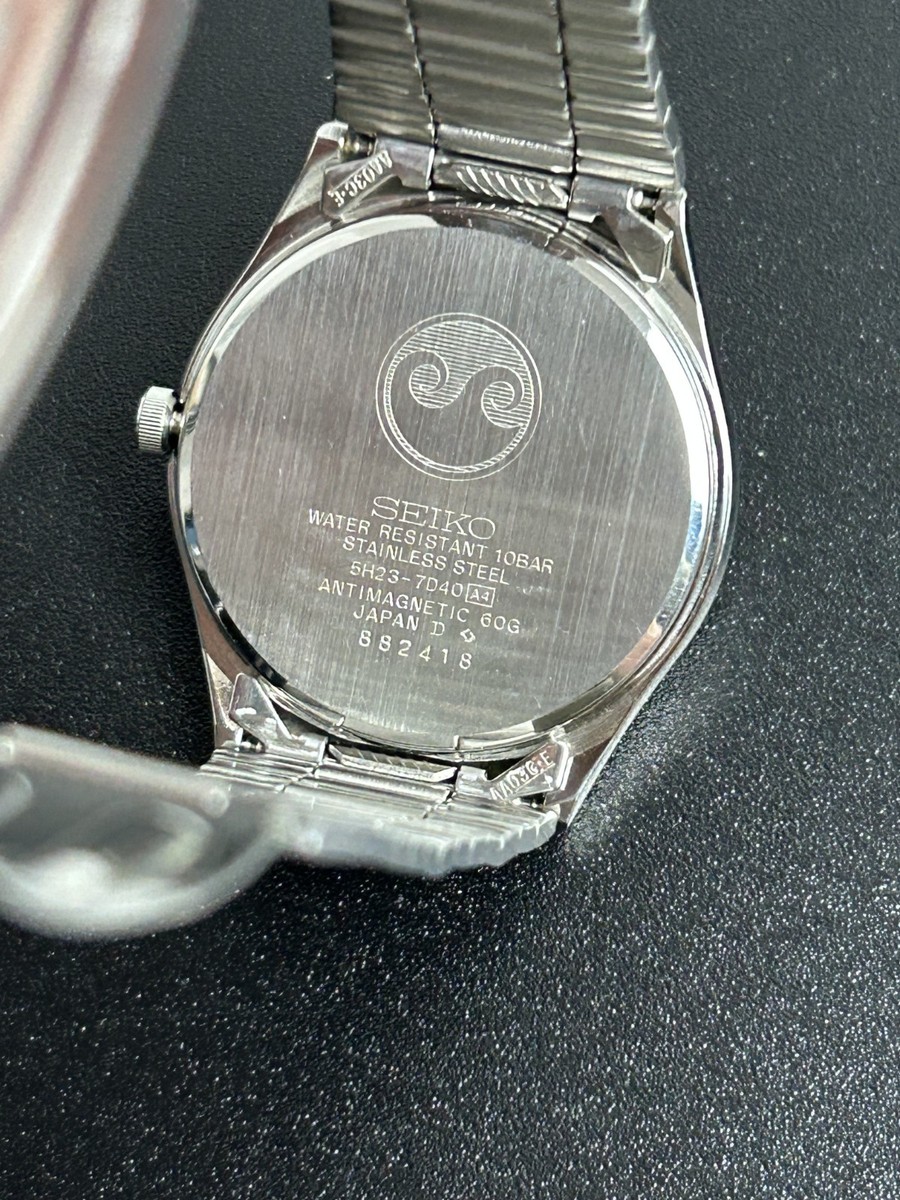 美品　SEIKO セイコー　5h23-7d40　腕時計 腕時計メンズ電池交換済みセイコーSEIKOクロノス5H23-7D40