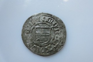 Denmark medieval silver coin Frederik I hvid ca 1526 30 Wisby Gotland