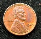 1929-P Lincoln Wheat Penny 1 cent - Old US Coin — photo 3