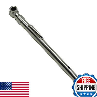 Milton S-928 Air/Water-Filled Tire Pencil Pressure Gauge Built-In Deflator