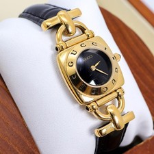 Operation Gucci 6300L Watch Hose Bit Gold Square 3648