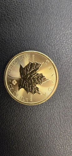 2024 Canadian Gold Maple Leaf 1 oz — photo from the most recent tracked eBay sale