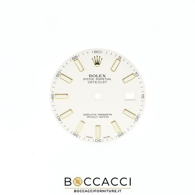 ROLEX OYSTER Perpetual Datejust 41mm Ivory / Grenet White Dial for 1163...