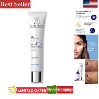 Invisible SPF 30 Sunscreen Face Lotion with Niacinamide   Anti-Aging Benefits