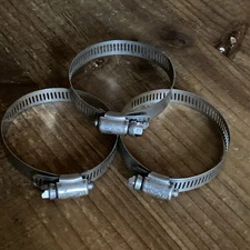 Ideal Tridon Hose Clamp All Stainless Steel Size 040  Lot Of 3 Nos.