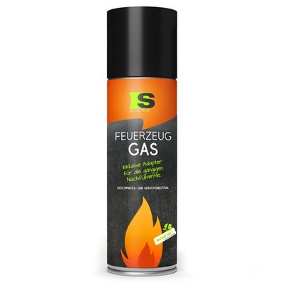 Spraytive 500ml XXL Butangas Feuerzeuggas Nachfüllgas für Feuerzeuge & Brenner