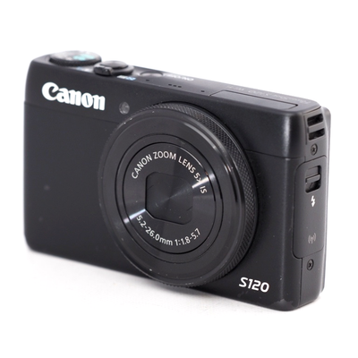 Excellent/Tested] Canon PowerShot S120 12.1MP Zoom 5x English OK