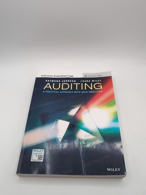 Auditing - Raymond Johnson Laura Wiley Instructor Evaluation Copy