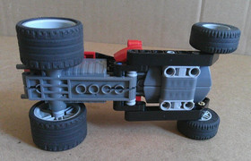 LEGO RACERS Red Ace Set #8493 Original Pieces 100% Complete NO BOX!!