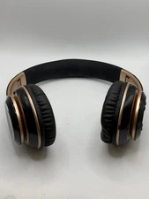 Bluetooth Headphones Over Ear, 6S Foldable Wireless with Black and Rose Gold