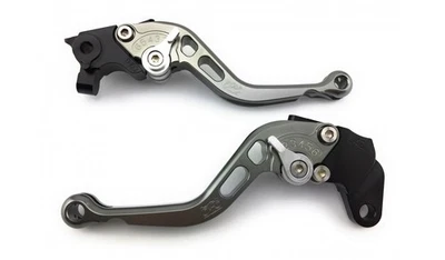 Paire Leviers Courts Titane Pour KAWASAKI ZZR 1100 ZZR1100 ZZ-R ZXT10C 1990-1992 - Photo 1/4