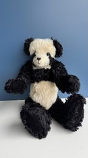 Vintage Pauli Mohair West Germany Teddy Bear Panda