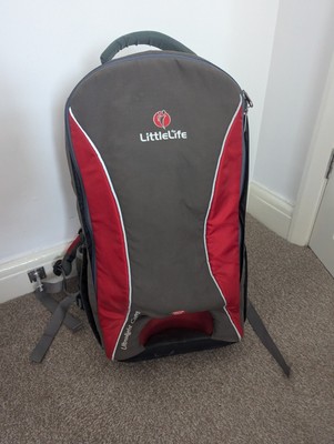 Little Life Baby Carrier Cross Country S2 Red Toddler Backpack