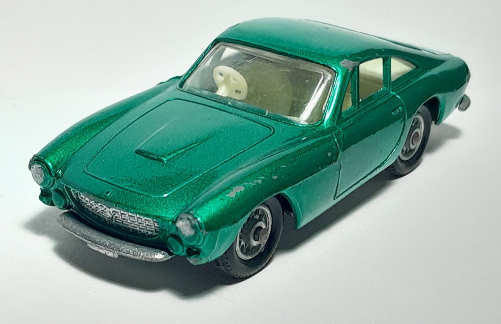 Nice Vintage Matchbox Lesney 1-75 Series #75 Ferrari Berlinetta w/Wire Wheels