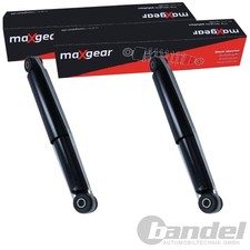 2X MAXGEAR GASDRUCK STOßDÄMPFER HINTEN PASSEND FÜR FIAT IDEA LANCIA MUSA