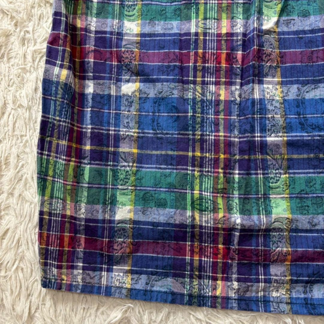 Engineered Garments Pullover Checkered Short Slee… - image 12