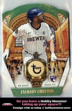 2024 Topps Brooklyn Jackson Chourio Vaulted Die Cut SP Rookie Brewers 00H
