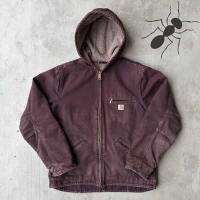 Vintage Y2K Carhartt WOMENS WJ141 DWN Purple Sierra work wear