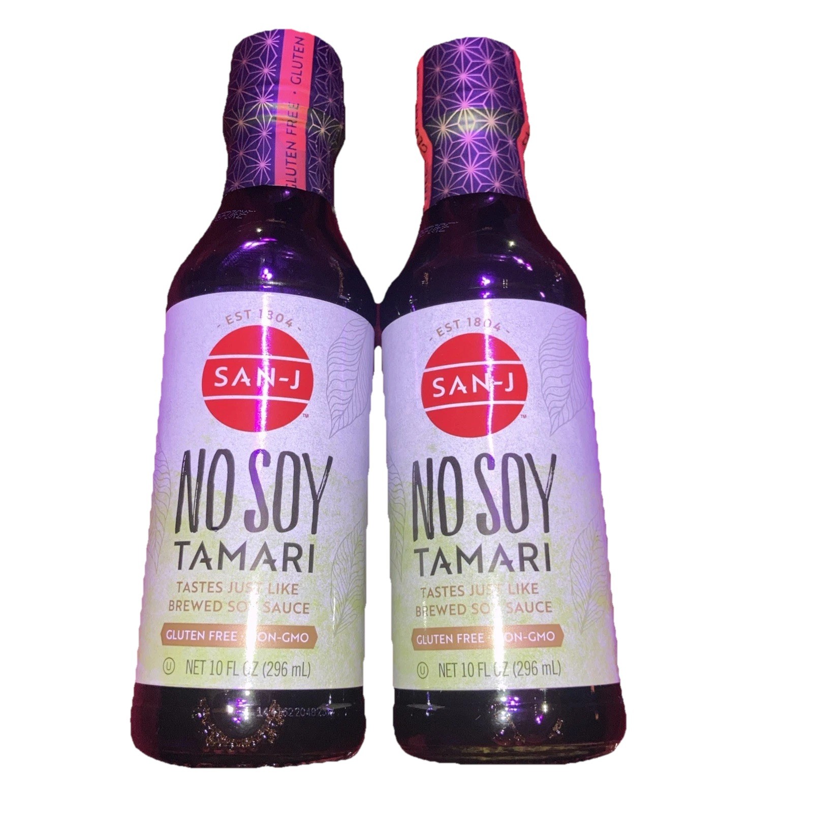 San-J No Soy Tamari 10 oz. Botella Cantidad 2