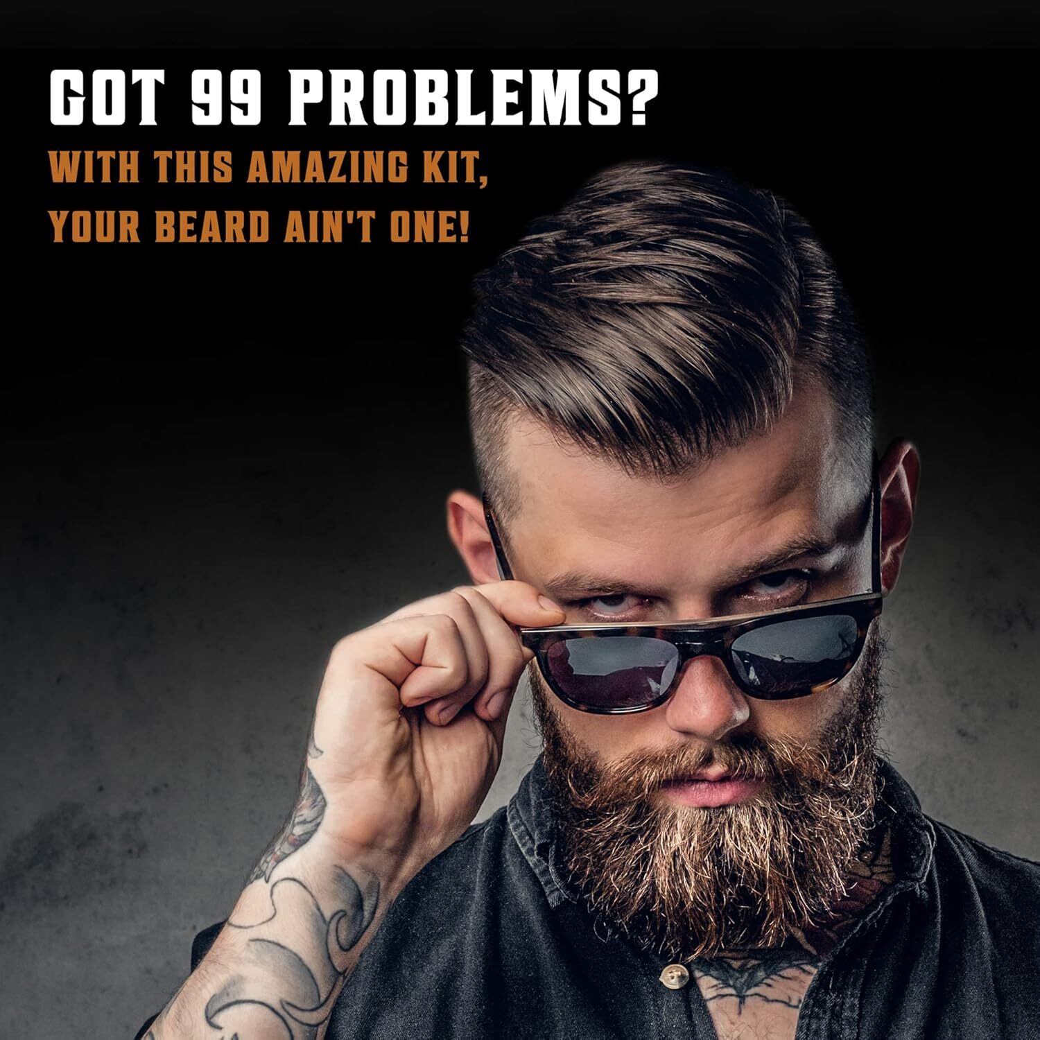 Viking Revolution Natural Boar Bristle Brush and Pear Beard Comb & Set 