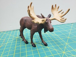 Safari Ltd Male BULL MOOSE  2007 Wildlife Animal Figure