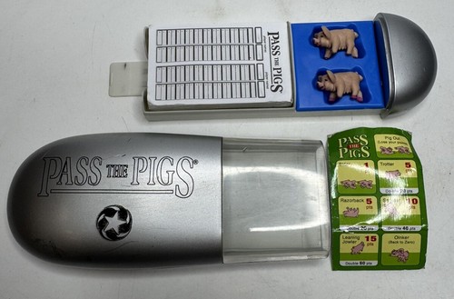 PASS THE PIGS Dice Game Games Party Cards Card Die Pig - Picture 2 of 21