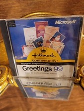 Microsoft Greetings 99 Hallmark Connections Workshop CD Win95 Win98 Windows