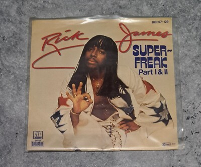 Rick James - Super Freak (Part I & II) (7'' Single) (1981) (Motown) (Funk, Soul)