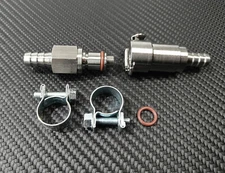 Quick Release Disconnect Coupling Kit Set Fit 1/4" Size Gas Tank Fuel Line Hose