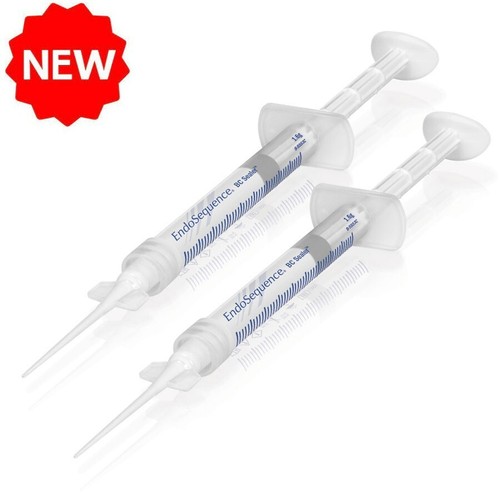 Brasseler Endosequence Endo BC Sealer 2X 1.6g Syringes (3.2g) +25 Tips