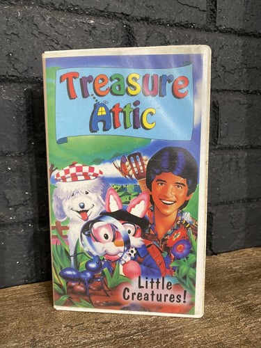 Treasure Attic, Little Creatures 1992 HTF Video Tape OOP VHS Animation Scarce - Picture 2 of 16