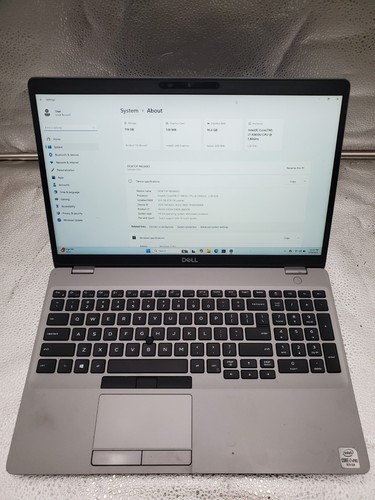 Dell Latitude 5510 15.6" FHD i7-10610U 16GB 128GB NVMe Windows 11 - Picture 2 of 10