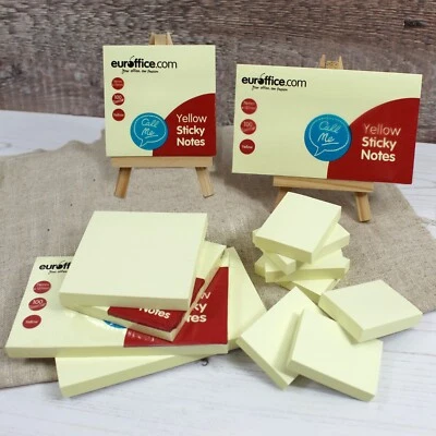 Discount Sticky Post Script Memo Pad Notes Pastel Yellow Stick & Remove It