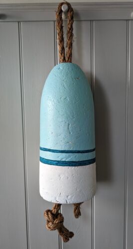  Authentic Crab Lobster Pot Float Buoy Nautical Coastal Marine Shabby Chic Decor - Picture 1 of 6