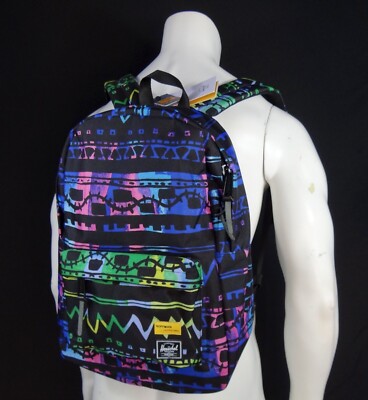 NEW Herschel Supply Co. ZIG ZAG BLUE MEN'S SPORT  (17L) BACKPACK BAG RBCK-111