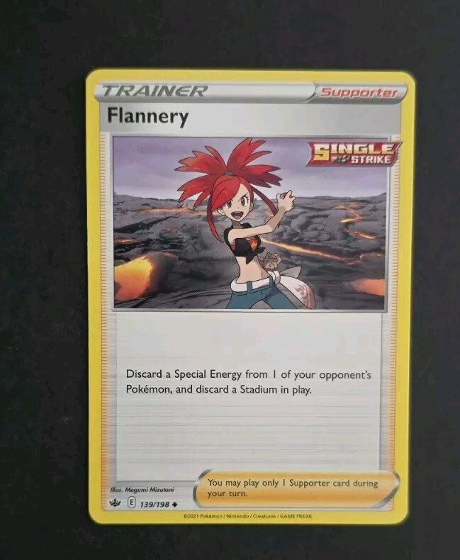 Flannery 139/198 Uncommon Chilling Reign Pokemon Card - NM Near Mint