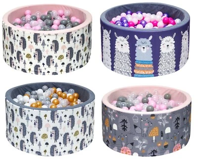 PAMEK Bällebad Kugelbad Bällchenbad Ballpool Bällchenpool für Kinder Baby Spiellbad