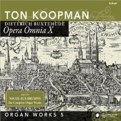 BUXTEHUDE/KOOPMAN: COMPLETE WORKS 10/ORGAN WORKS 5 - CD