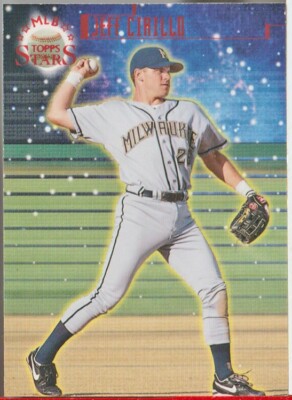 1998 Topps Stars #107 JEFF CIRILLO Milwaukee Brewers Red #/9799 Buy3Get1Free