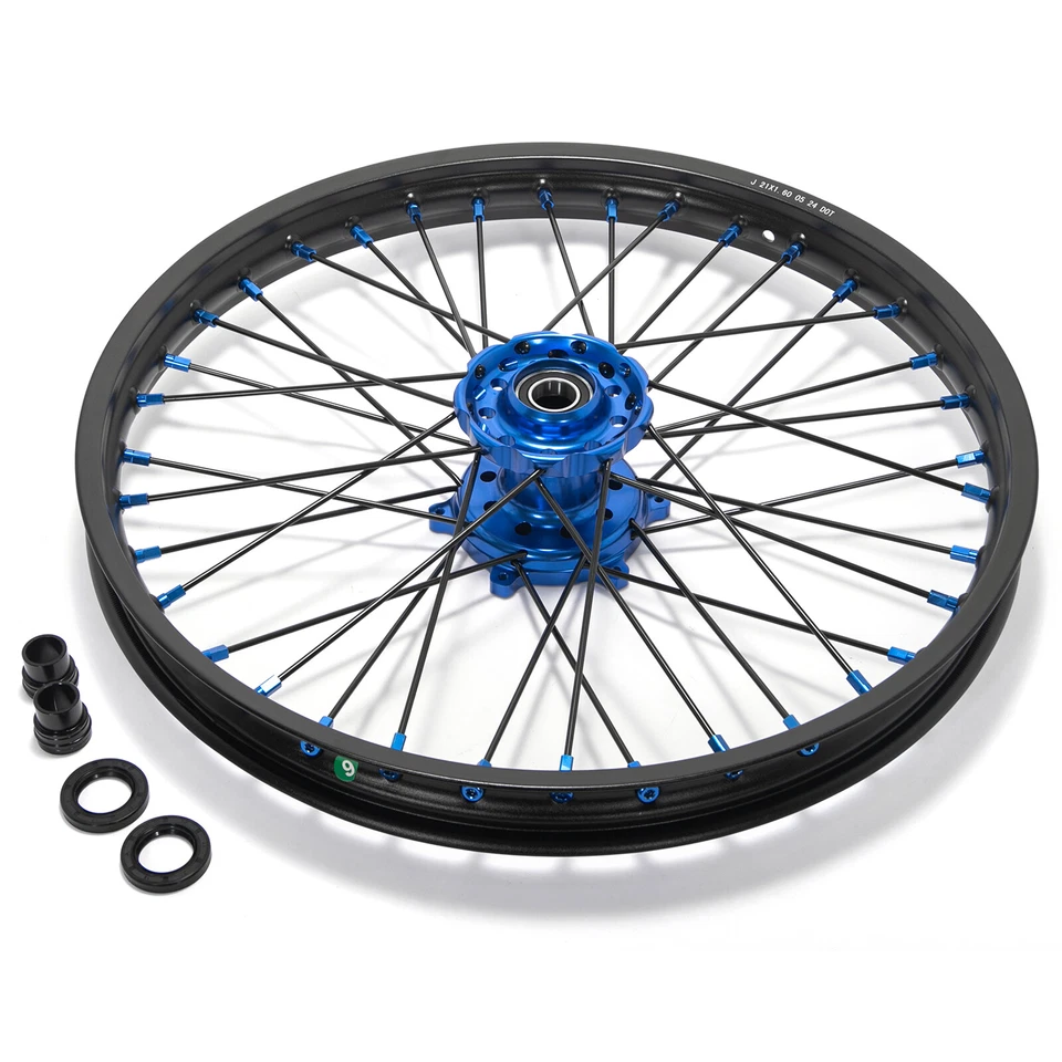 For Yamaha 21/18 CNC Wheel Set WR450F WR250F 2020-2025 YZ250FX YZ450FX 2016-2025 Foto 4 de 4