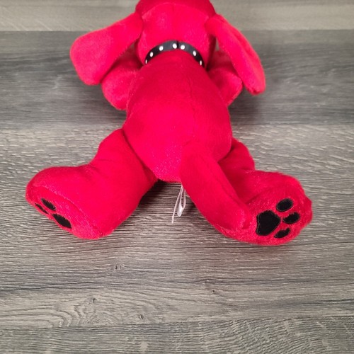 Aurora 11" Plush Clifford The Big Red Dog Laying Stuffed Animal - Picture 3 of 9