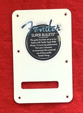 1987 Fender Squier System One Lefty Stratocaster Electric Guitar Back Plate