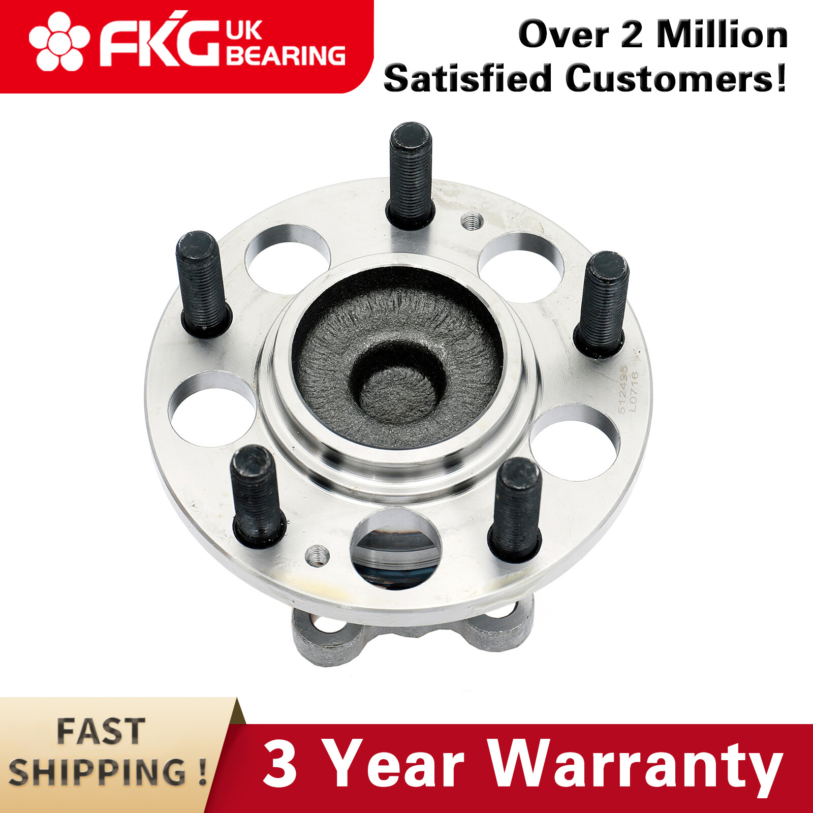 Rear Wheel Hub Bearing 1PCS FWD For Kia Soul 2014-19 EV 2015-19 1.6L 2 ...