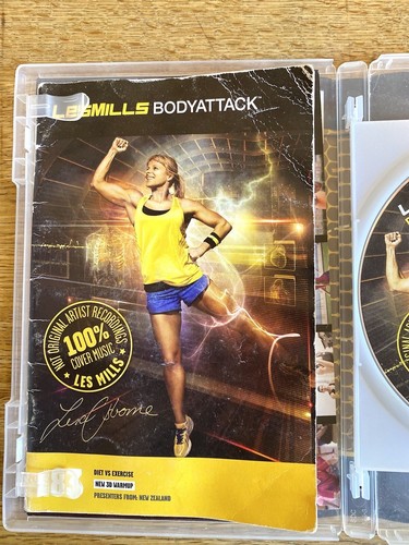 Les Mills Body Attack 83 Release DVD CD Notes Workout Gym Cardio Plyometrics - Foto 6 di 8