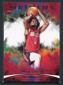 Base Jalen Green Origins #52 Rookie RC 2021-22 Panini Rockets