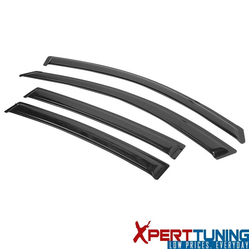 Compatível com 07-12 Nissan Altima L32A viseira de janela ventilação protetor solar chuva defletor - Imagem 2 de 4