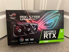 Asus Rog Strix Geforce Rtx 3090 24gb Gddr6x Graphics Card - Overclocked Edition!