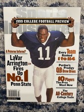 1999 Sports Illustrated Aug 16 College Football Preview Newsstand High Grade